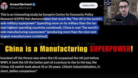 China is a Manufacturing Superpower