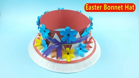 DIY Easter Bonnet Hat - Easy Paper Crafts