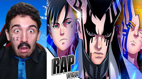 🔴 PASTOR REACT Rap Dos Receptáculos | Boruto, Kawaki, Jigen... | Vigui Ft @Khaélli, @Hiraishin