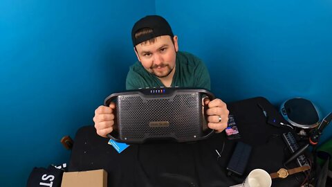 THE BEST BOOM BOX I've EVER REVIEWED!: Bluetooth Speaker with Rich BASS,Portable Waterproof 50W