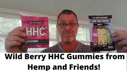 Wild Berry HHC Gummies from Hemp and Friends!