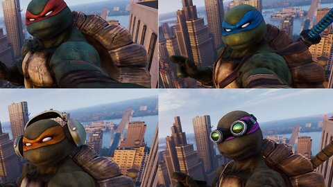 Spider-Man Ninja Turtles Mod Gameplay RTX 3080⁴ᴷ