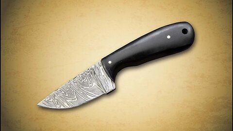 Skinning knife Utility knife Hand Forged Damascus Steel Collector Hunting Knife G-10 Micarta Handle