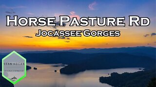 Lake Jocassee Sunset on Horse Pasture Rd, SC -- Drone Footage