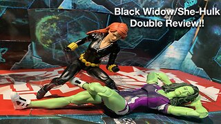 Marvel Legends Black Widow & She Hulk Double Review