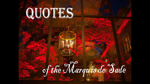 Quotes of Marquis de Sade