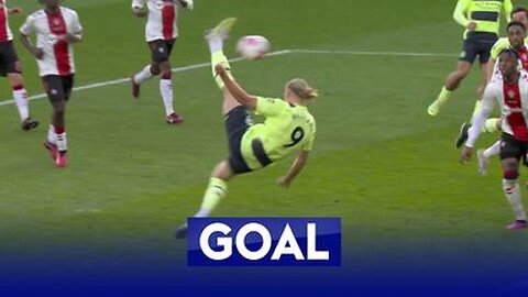 Erling Haaland Bicycle Kick Goal #shorts