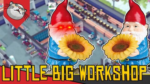 Gnomos Capitalistas Construindo Gnomos - Little Big Workshop #01 [Gameplay Português PT-BR]