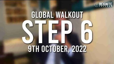 Global Walkout — Step 6, 9 Oct 2022 / Build Your Local Community