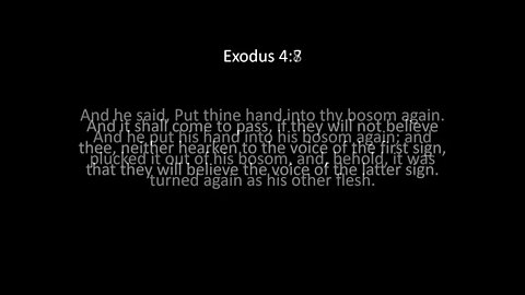 Exodus Chapter 4