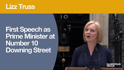 Lizz Truss's First Speech as Prime Minister at Number 10 Downing Street