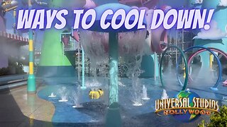 Ways To Cool Down At Universal Studios Hollywood!