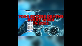 Death Jab: 7000 excess American deaths a week in 2022. #COVID #Vaccine #Plandemic