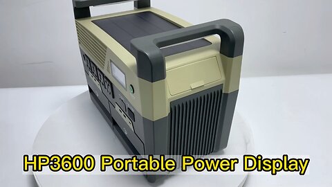 The HP3600 Portable Power station is perfect for power emergences