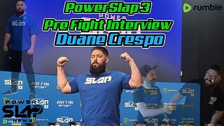 Duane Crespo PowerSlap 3 Pre Fight Interview
