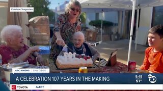 A celebration 107 years in the making