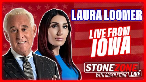 Laura Loomer Reports LIVE From Iowa On The StoneZONE w/ Roger Stone