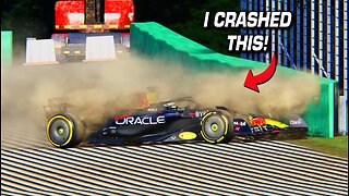 I Managed To Crash The 2023 Red Bull F1 Car in AC!