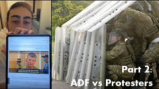 🚨 PART 2: ADF Soldiers train to deal with protesters? 😳