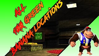 Donkey Kong 64 - Frantic Factory - Chunky Kong - All 100 Green Banana Locations
