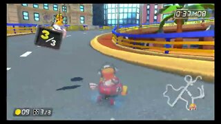 Mario Kart 8 Deluxe DLC Time Trials - Tour Sydney Sprint (200cc) - 1:31.534