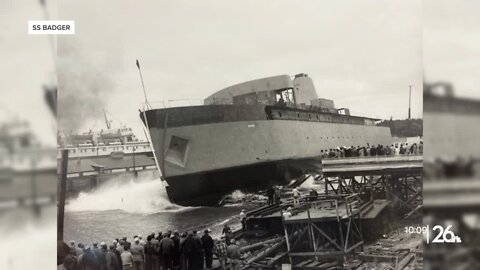 'Stood the test of time': SS Badger car ferry celebrates anniversary of first launch 70 years ago