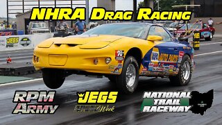 JEGS SPEEDWEEK NHRA Drag Racing at National Trail Raceway