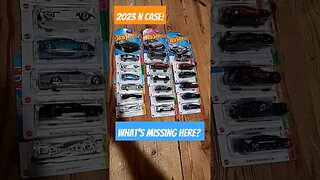 Hot Wheels N Case 2023: Missed TOONED VW Golf Treasure Hunt Quest! #shorts #hotwheels #diecast