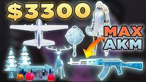 ALL MAXED GLACIER SKINS 🥶 PUBG 🔥🔥🔥🔥🔥🔥🔥🔥