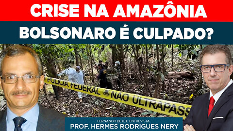 CRISE NA AMAZÔNIA - BOLSONARO É CULPADO | PROF. HERMES NERY - FERNANDO BETETI