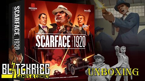 Scarface 1920 Unboxing / Kickstarter All In