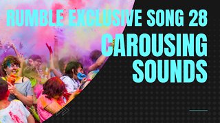 Carousing Sounds (RE song 28, piano, drums, string ensemble, music)