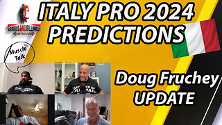 Muscle Talk LIII IFBB Italy Pro FLEX WEEKEND 2024 Doug Fruchey Reflection