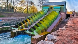 Insane hydropower & hydroelectric power plant technologies