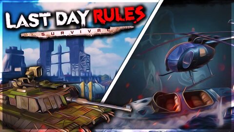 Last Day Rules - Tank, Dual Uzi, Barco e Heli de Player - Rust Mobile