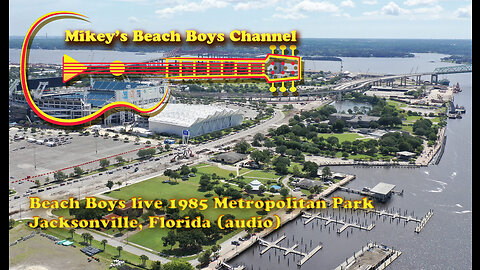 Beach Boys live 1985 Jacksonville Florida Metropolitan Park (audio only)