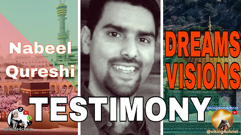 The DREAMS & VISIONS That lead Nabeel Qureshi to CHRISTIANITY