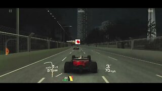 GUIGAMES - Real Racing 3D - Turnê F1 McLaren MP4-4 1988 - Marina Bay - noite - Corrida