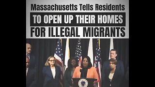 Massachusetts tells residents to open up their homes for illegal migrants.