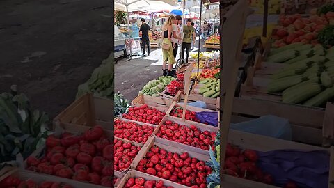 Sicilian Market #palermo #sicilia #market #fruit #vegetables #sicily #meat #streetfood #travel