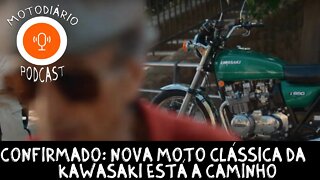 Confirmado: Nova moto Clássica, Z650 RS, da Kawasaki está a caminho