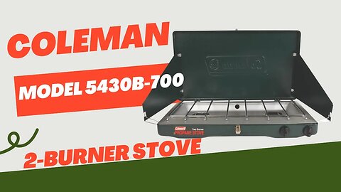 Still going after 26 years service: The Coleman Model 5430B-700 Stove