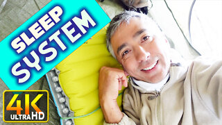 How to Build a Warm Camping Sleep System (4k UHD)