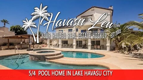 5 Bedroom Pool Home in Lake Havasu City 861 Bryce Ct MLS 1022203