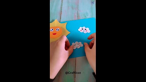 sun 🌞 flower #craft #shorts #papercraft