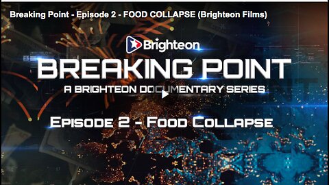 “Breaking Point,” touches on the sabotage and breakdown of the food supply infrastructure