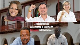 ¿Qué opinan los candidatos a la Alcaldía de Cartagena del día sin moto?