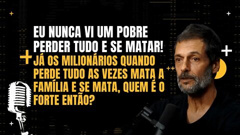 Eduardo Marinho - Eu nunca vi um pobre perder tudo e se matar