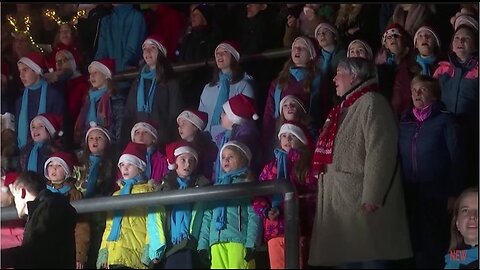 More Than 40,000 German Soccer Fans Huddle Together to Sing Christmas Carols