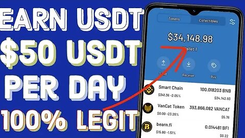 EARN $50 usdt per day (legit make money online platform) make money online 2023